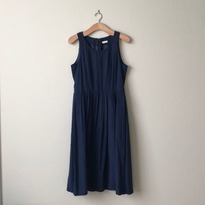 JCrew Navy Sleeveless Dress